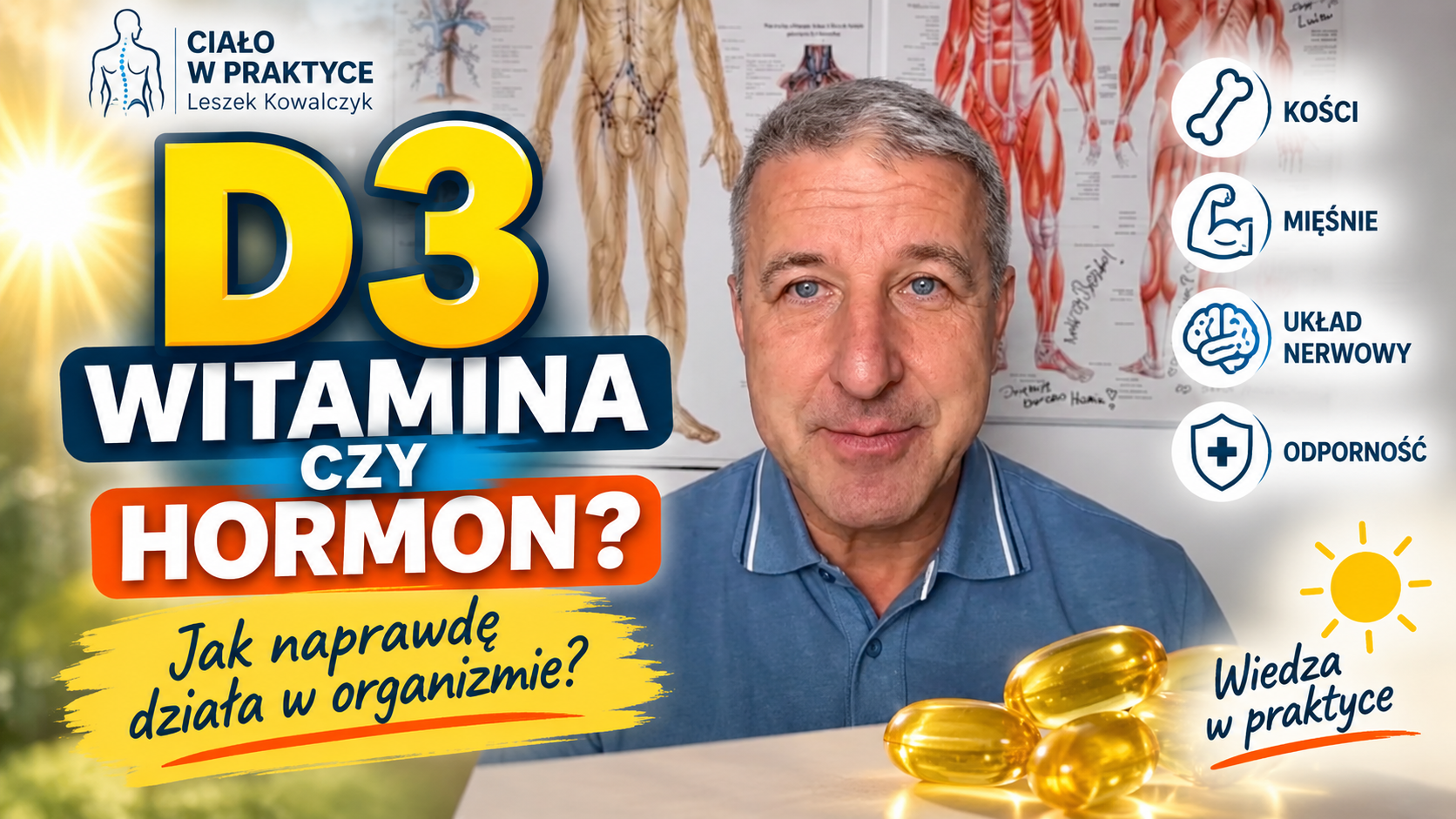 D3 – witamina czy hormon? Jak naprawdę działa w organizmie?